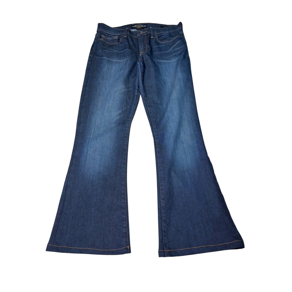 Lucky Brand Sofia Bootcut Jeans Womens 10/30 L 29 Dark Wash Stretch‎ 7W11261